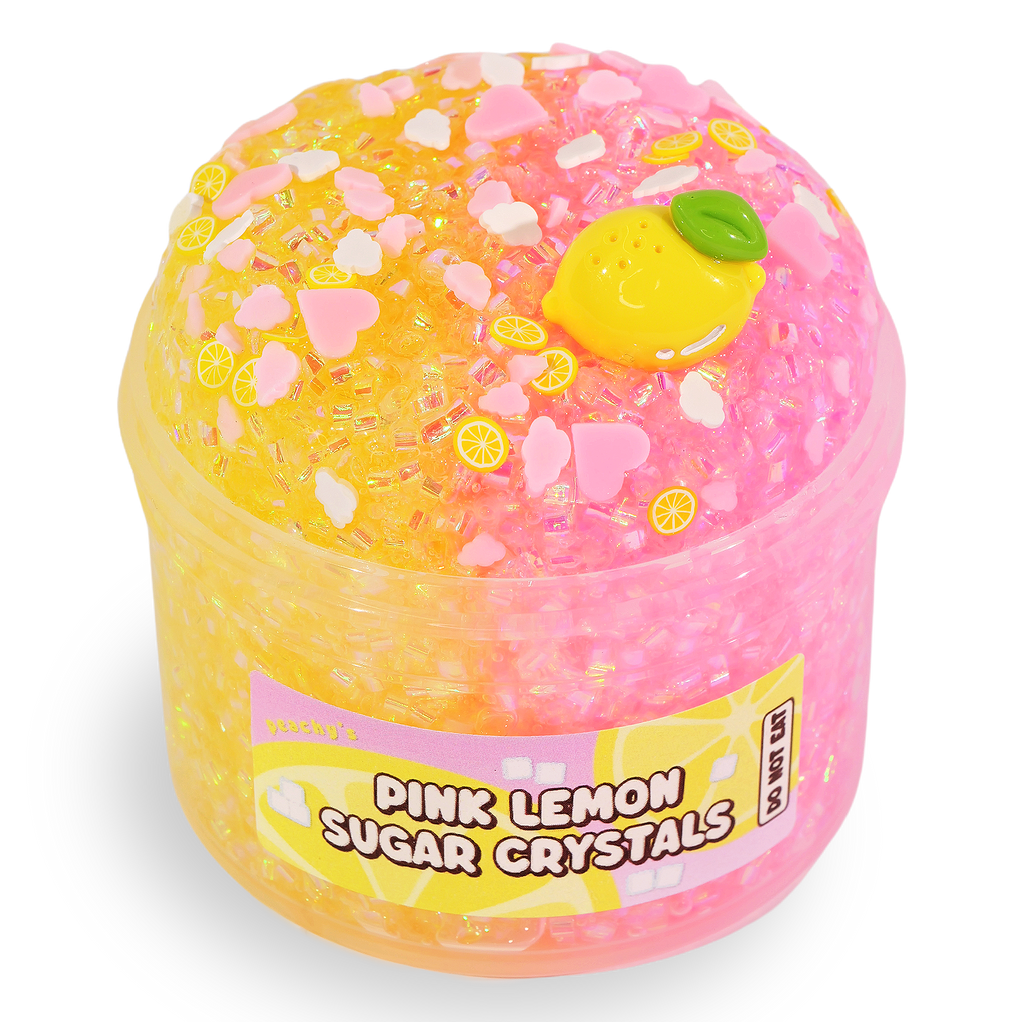 Pink Lemon Sugar Crystals