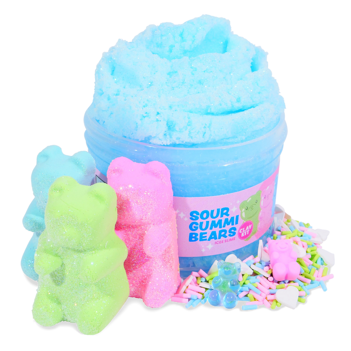 Sour Gummi Bears CLAY Kit