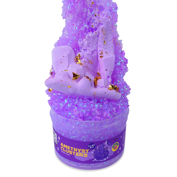 Amethyst Clusters CLAY Kit