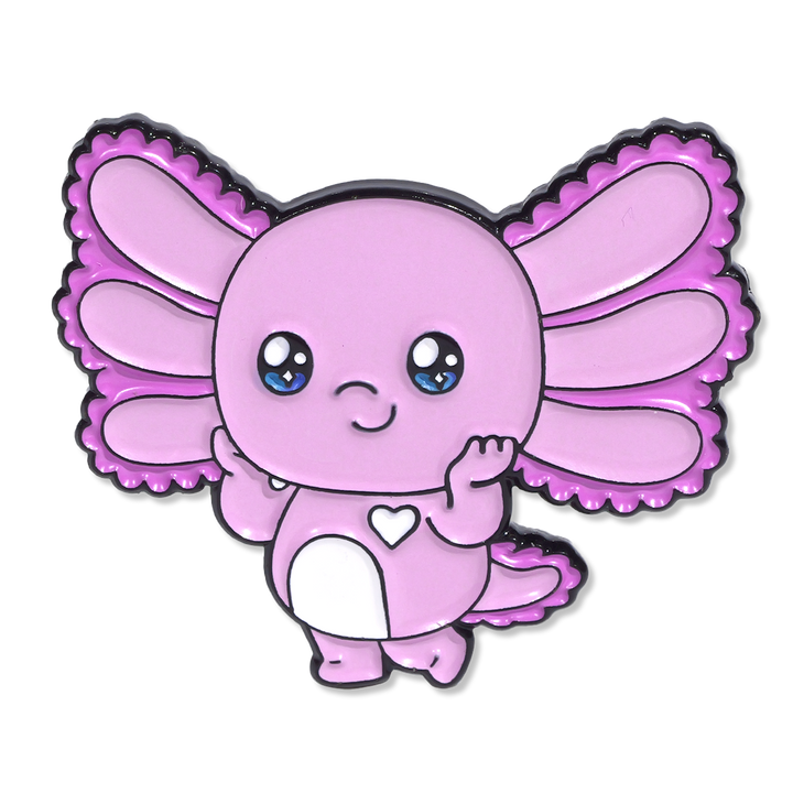 Baby Axolotl Enamel Pin