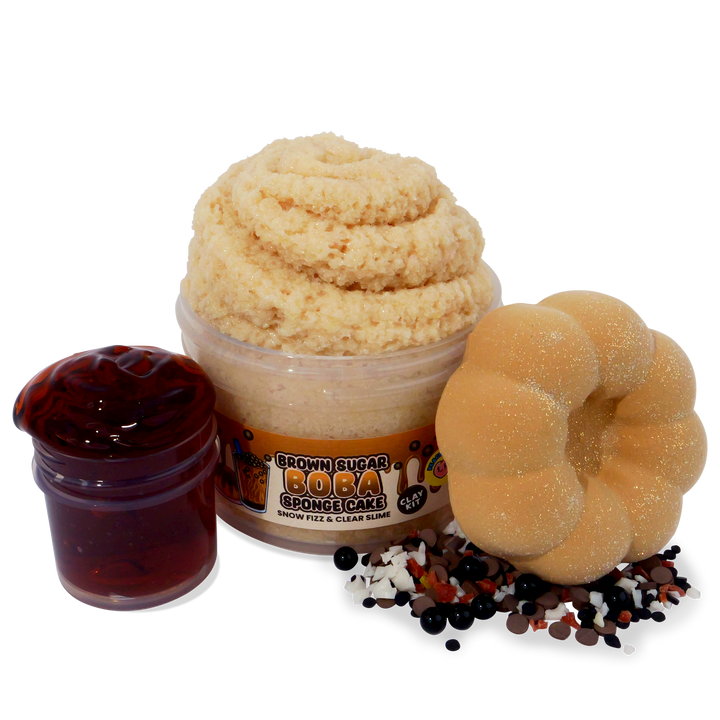 Brown Sugar Boba Sponge Cake CLAY Kit
