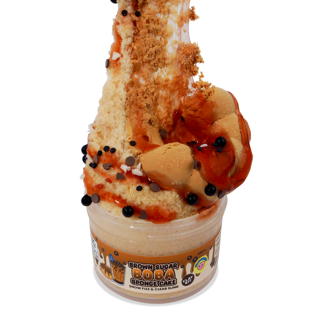 Brown Sugar Boba Sponge Cake CLAY Kit