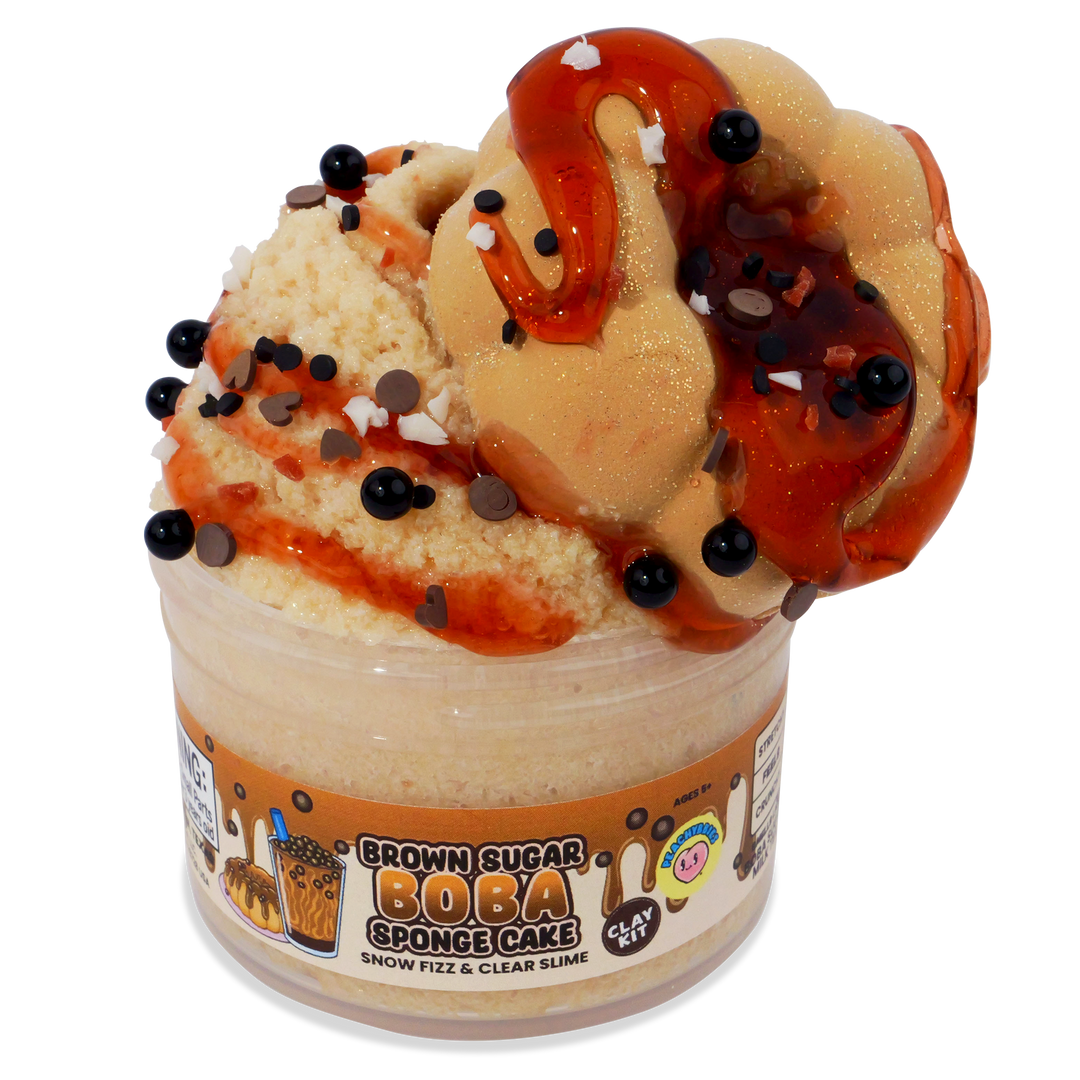 Brown Sugar Boba Sponge Cake CLAY Kit