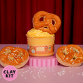 Cheesy Pretzel CLAY Kit