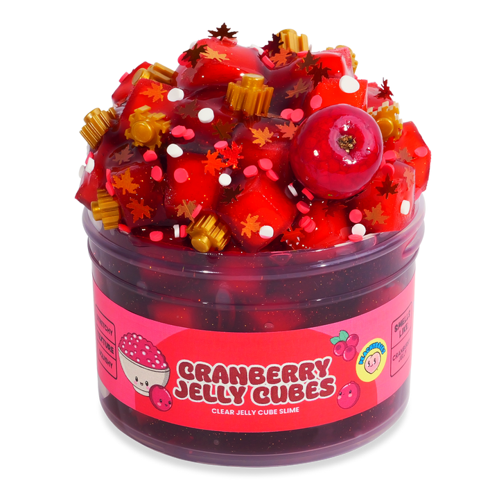 Cranberry Jelly Cubes