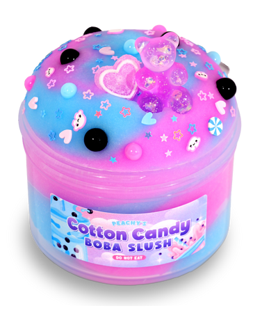 Cotton Candy Boba Slush