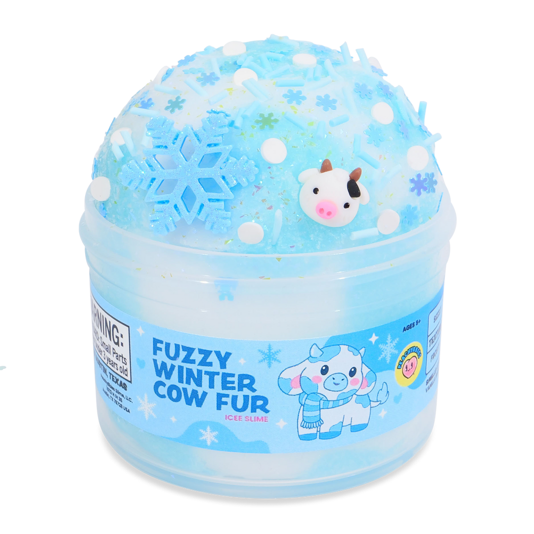 Fuzzy Winter Cow Fur