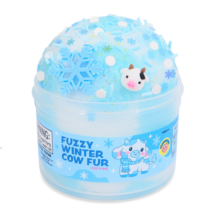 Fuzzy Winter Cow Fur