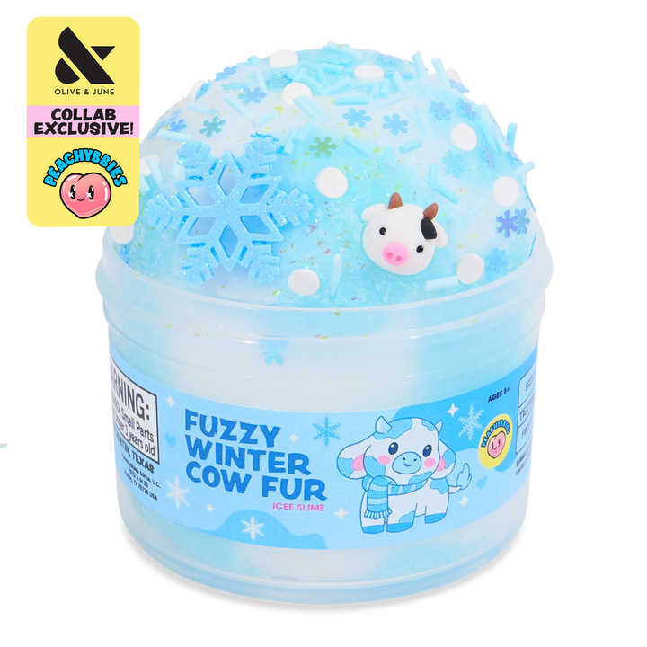 Fuzzy Winter Cow Fur