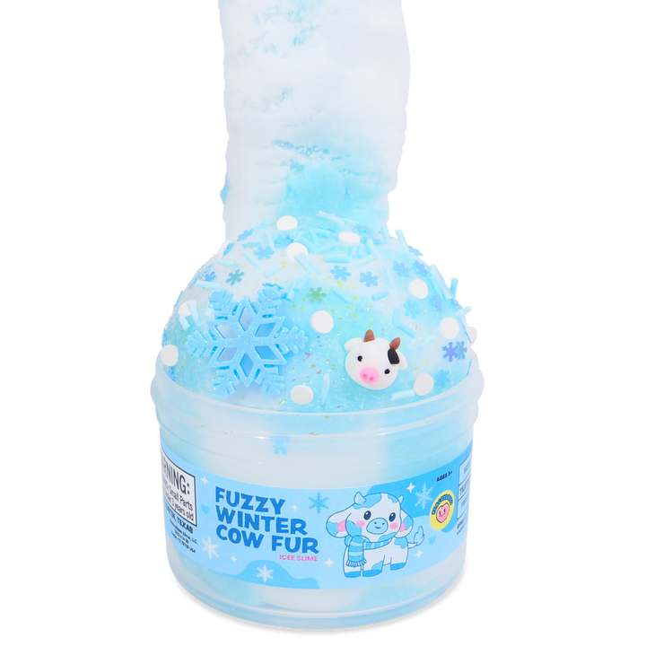 Fuzzy Winter Cow Fur