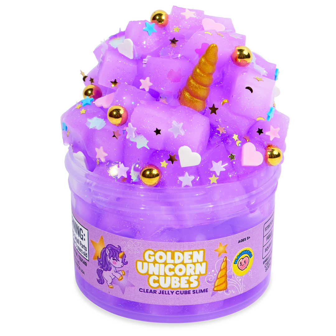 Golden Unicorn Cubes