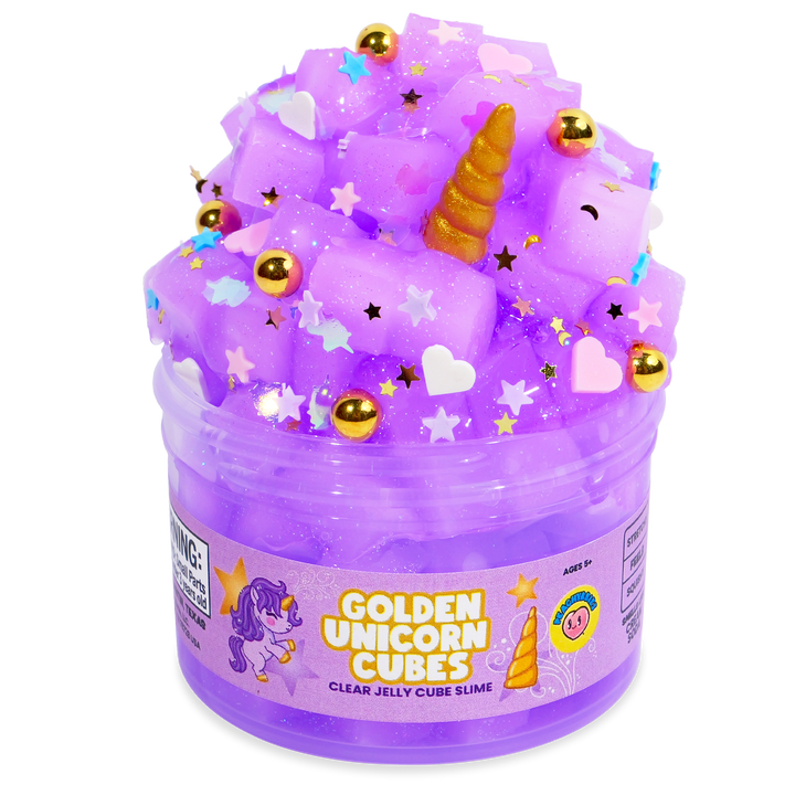 Golden Unicorn Cubes