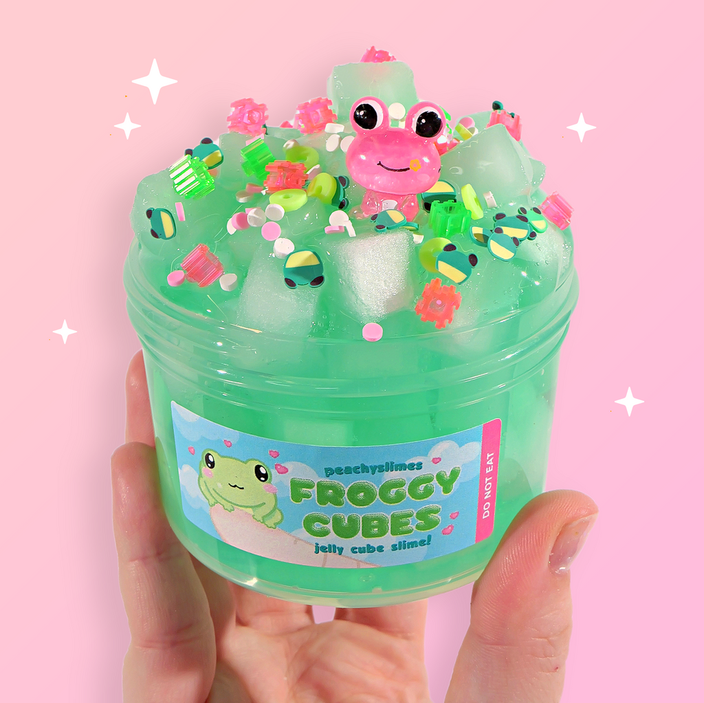 Froggy Cubes PeachyBbies Froggy cubes peachybbies