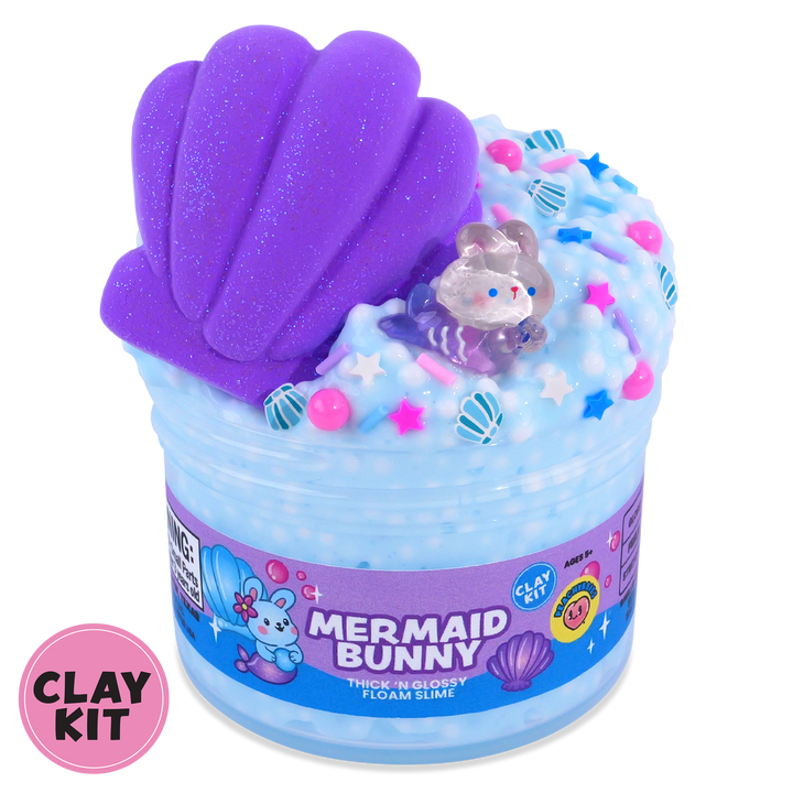 Mermaid Bunny CLAY Kit