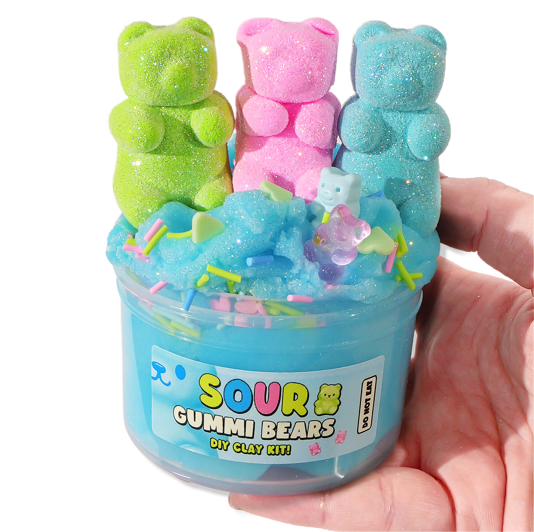 Sour Gummi Bears CLAY Kit – PeachyBbies