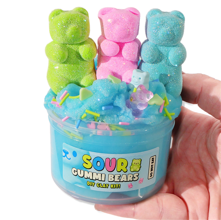 Sour Gummi Bears CLAY Kit PeachyBbies