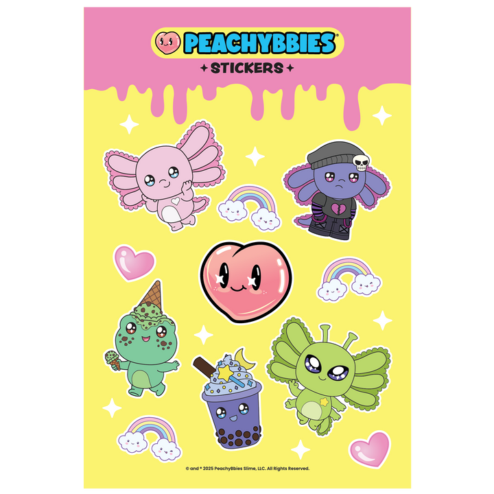 Character Sticker Sheet Pack