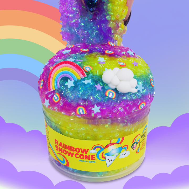 Rainbow Snow Cone