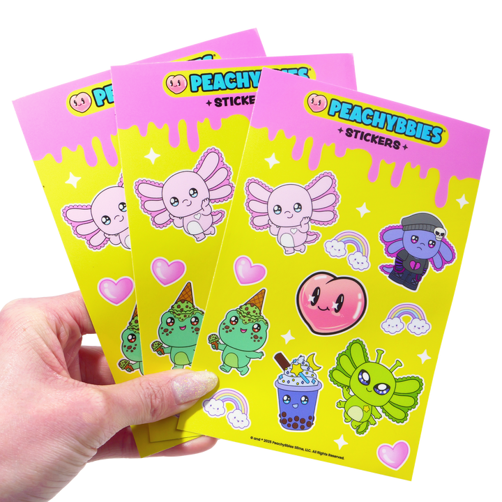 Character Sticker Sheet Pack