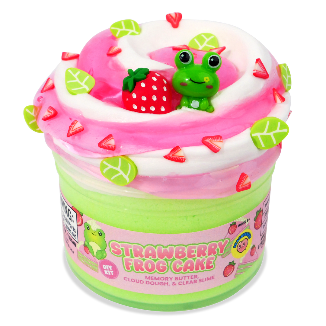Strawberry Frog Cake DIY Kit