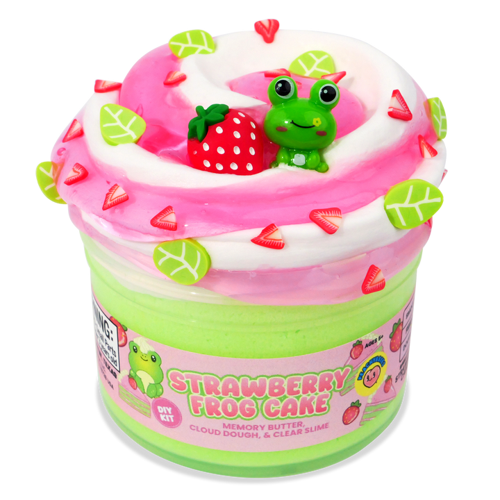 Strawberry Frog Cake DIY Kit