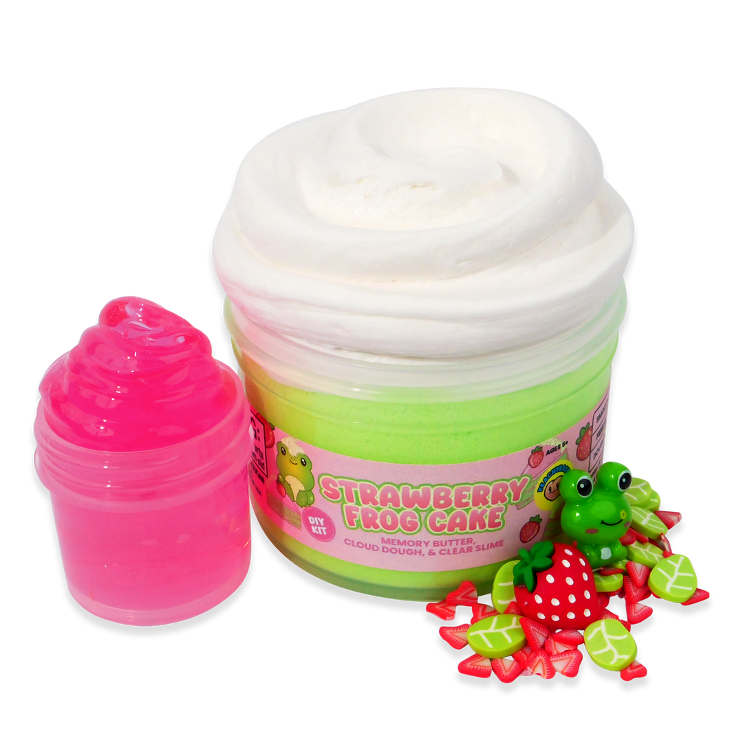 Strawberry Frog Cake DIY Kit