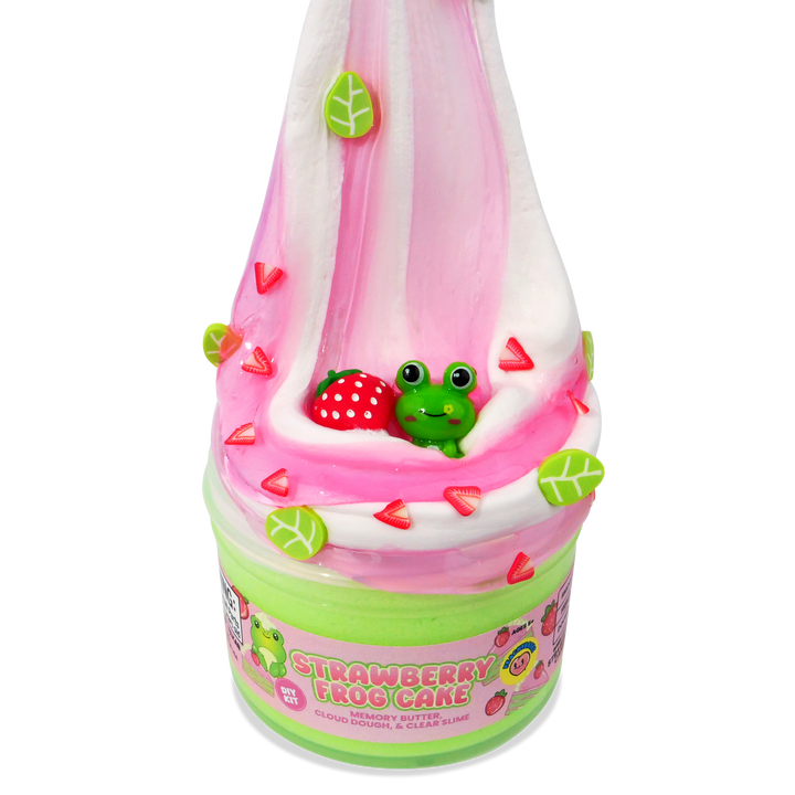 Strawberry Frog Cake DIY Kit