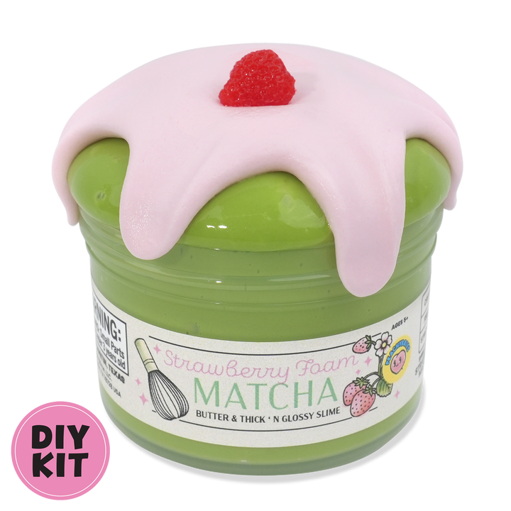 Strawberry Foam Matcha DIY Kit