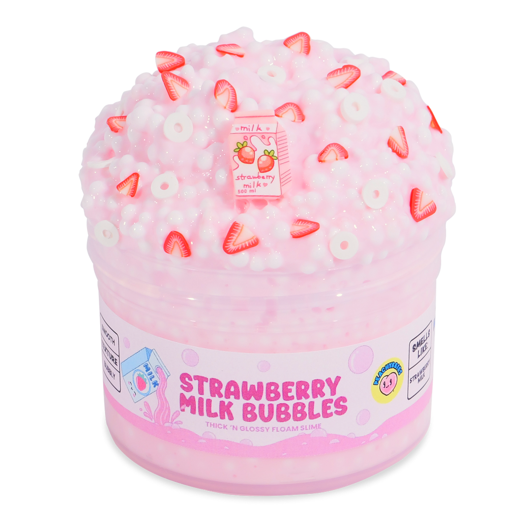 Strawberry Milk Bubbles