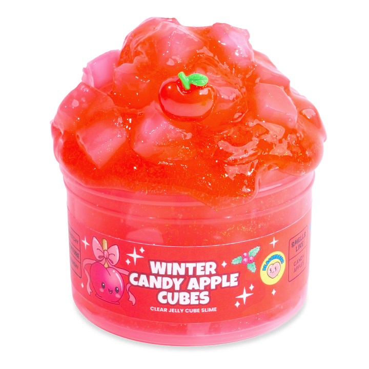 Winter Candy Apple Cubes