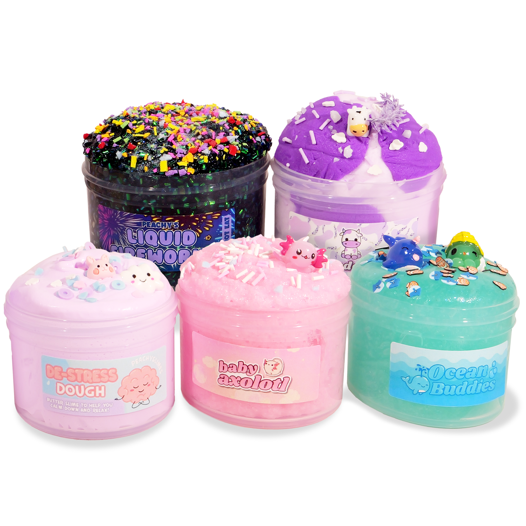 Bestsellers Slime Bundle – PeachyBbies