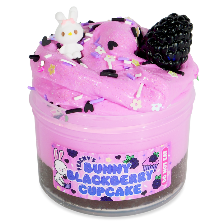 Bunny Blackberry Cupcake