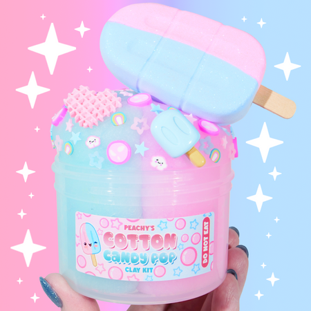 Cotton Candy Pop Clay Kit