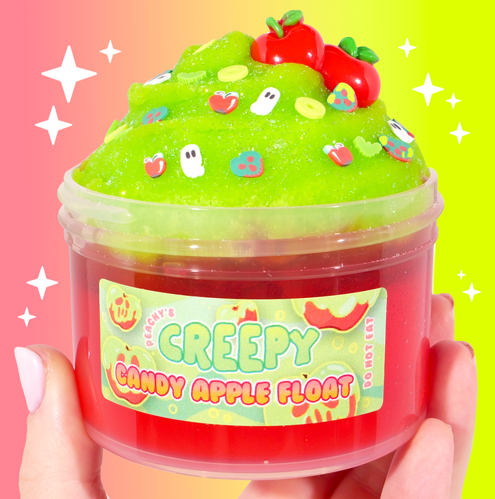 Creepy Candy Apple Float