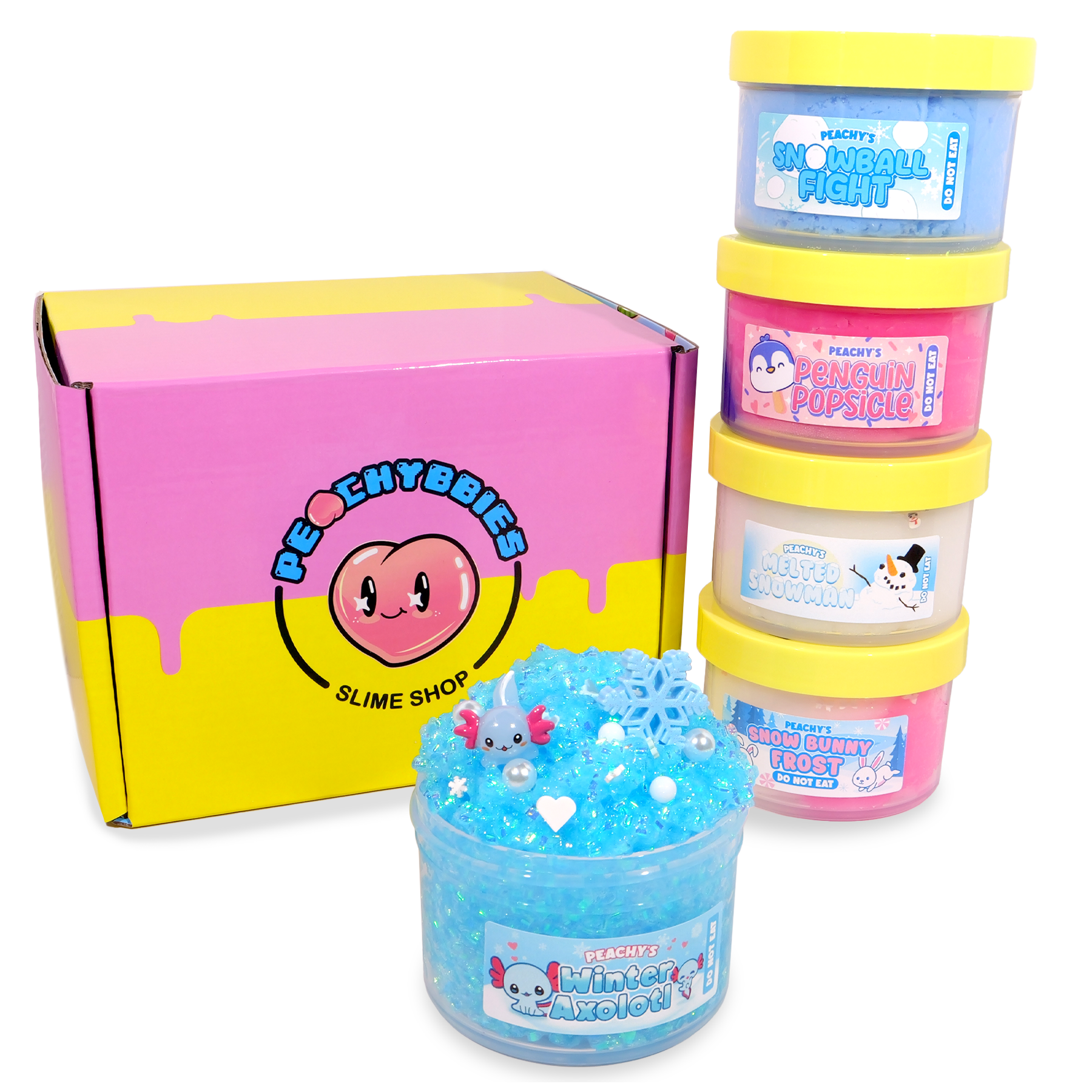 Winter Wonderland Slime Bundle – PeachyBbies