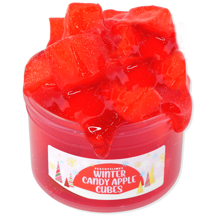 Winter Candy Apple Cubes